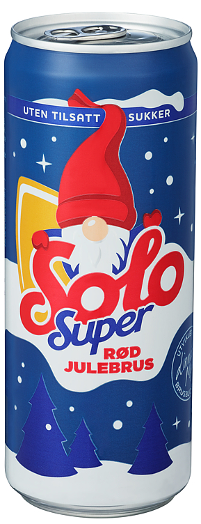 Solo Super Julebrus 0,33l boks Sleek