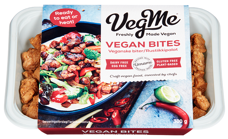 Veganske Biter 300g Vegme