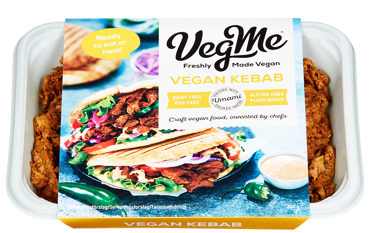 Vegansk Kebab 300g Vegme