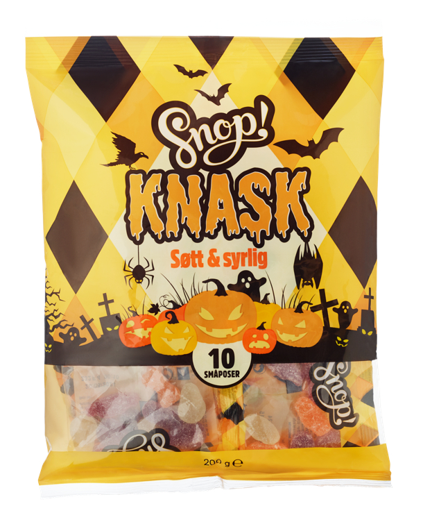 Halloween Smågodt Mix 10x20g Snop