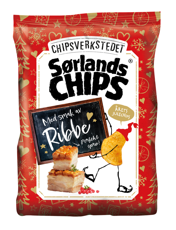 Chipsverkstedet Ribbe 150g