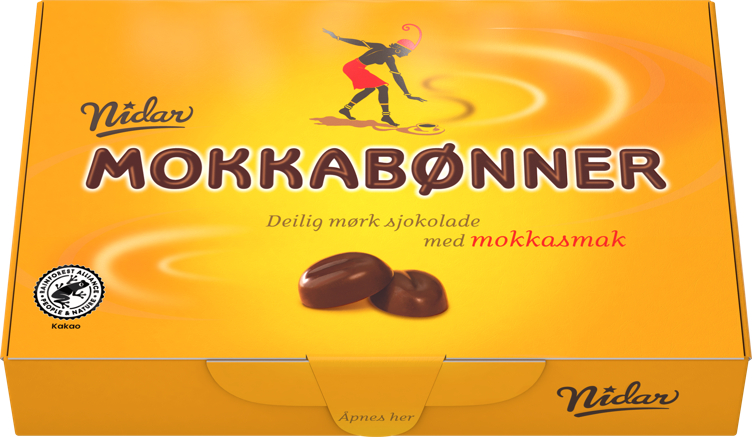Mokkabønner 110g Nidar