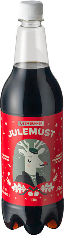 Julemust Svensk u/Sukker 1l Roma