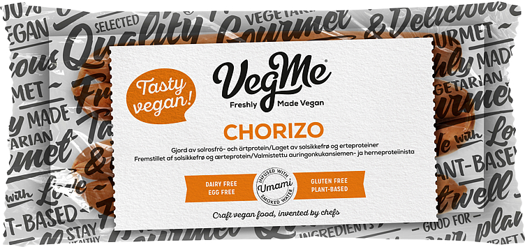 Chorizo Pølser 220g Vegme