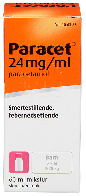 Paracet Mikstur 24mg 60ml Weifa