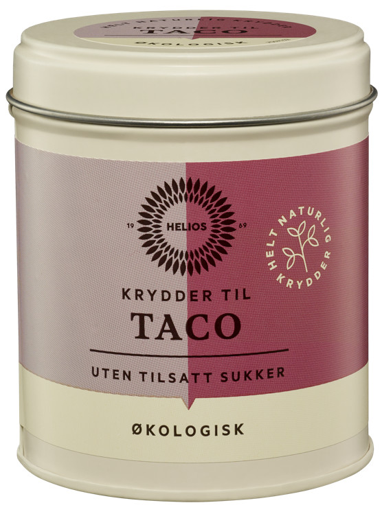 Tacokrydder Økologisk 70g Helios