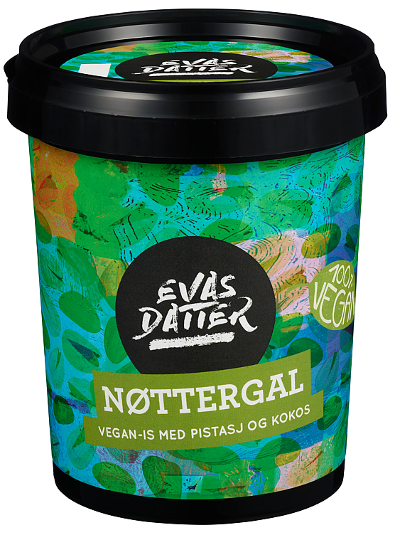 Nøttergal Iskrem 0,5l Evas Datter