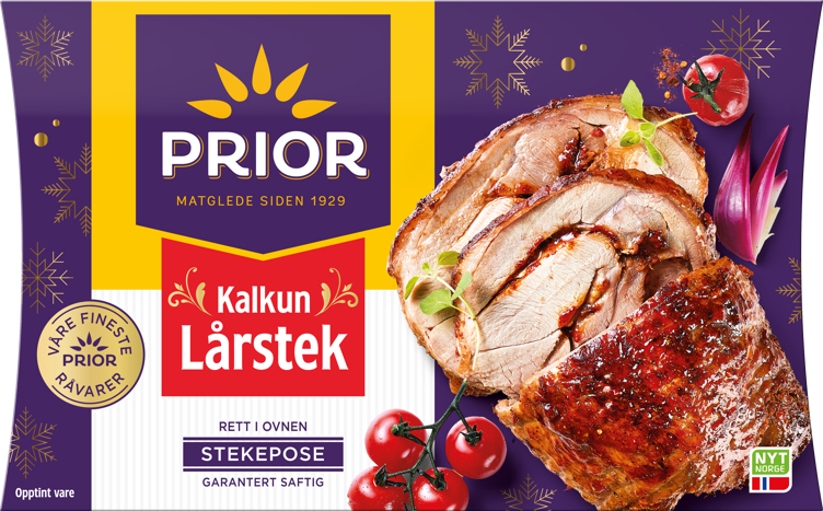 Kalkun Lårstek Paprika/Tomat 875g St.Pose Prior