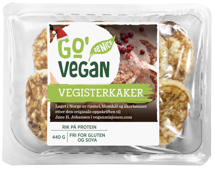 Vegisterkaker 440g Go'Vegan