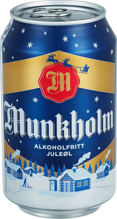 Munkholm Juleøl 0,33l boks