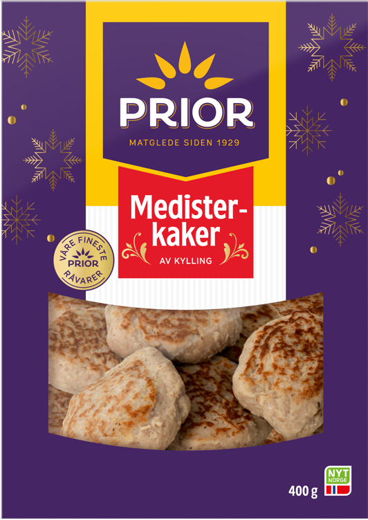 Medisterkaker Kylling 400g Prior