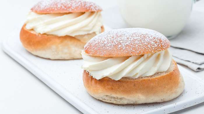 Fastelavnsboller på 1-2-3