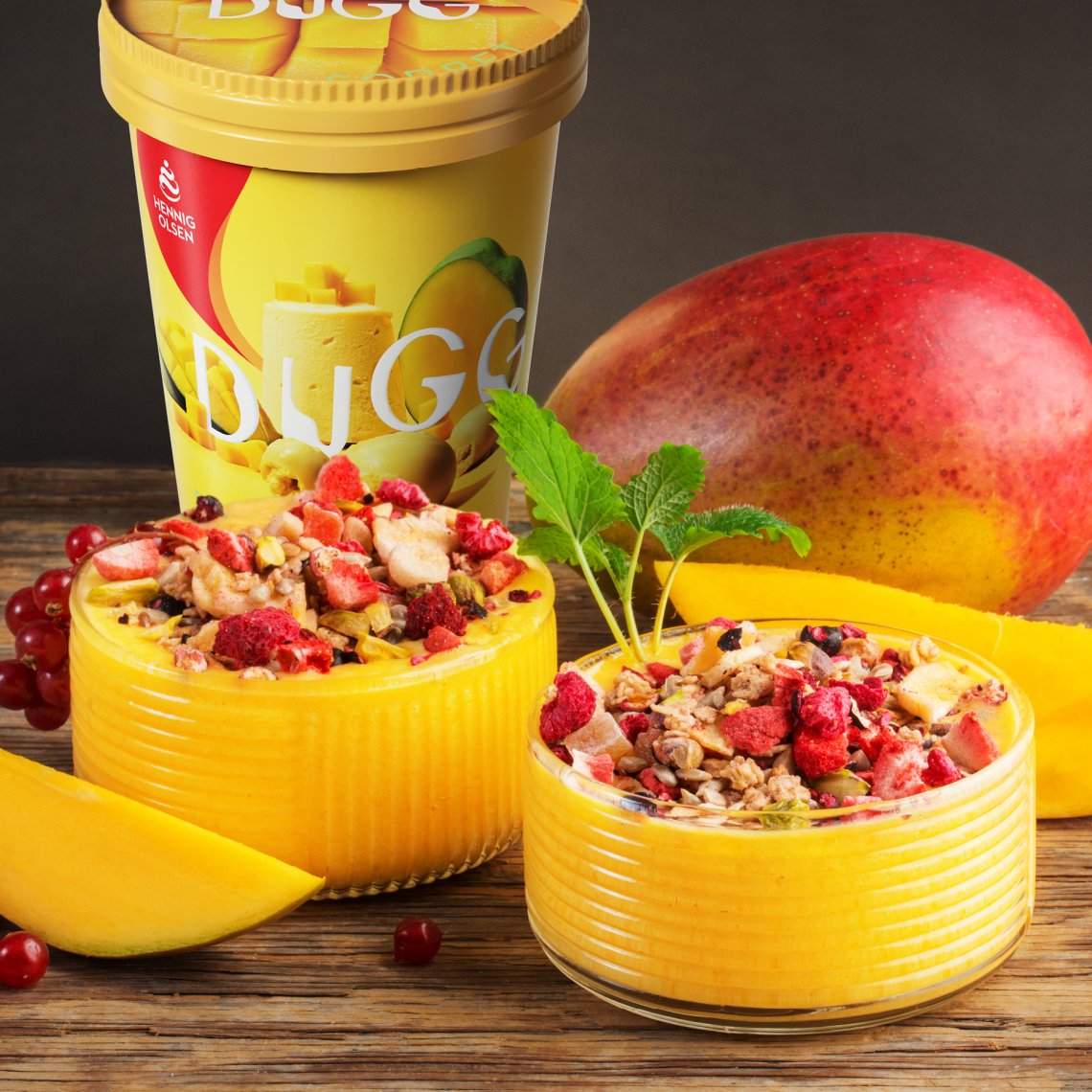 Mango Smoothiebowl med DUGG