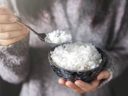 Slik oppbevarer du kokt ris og pasta riktig