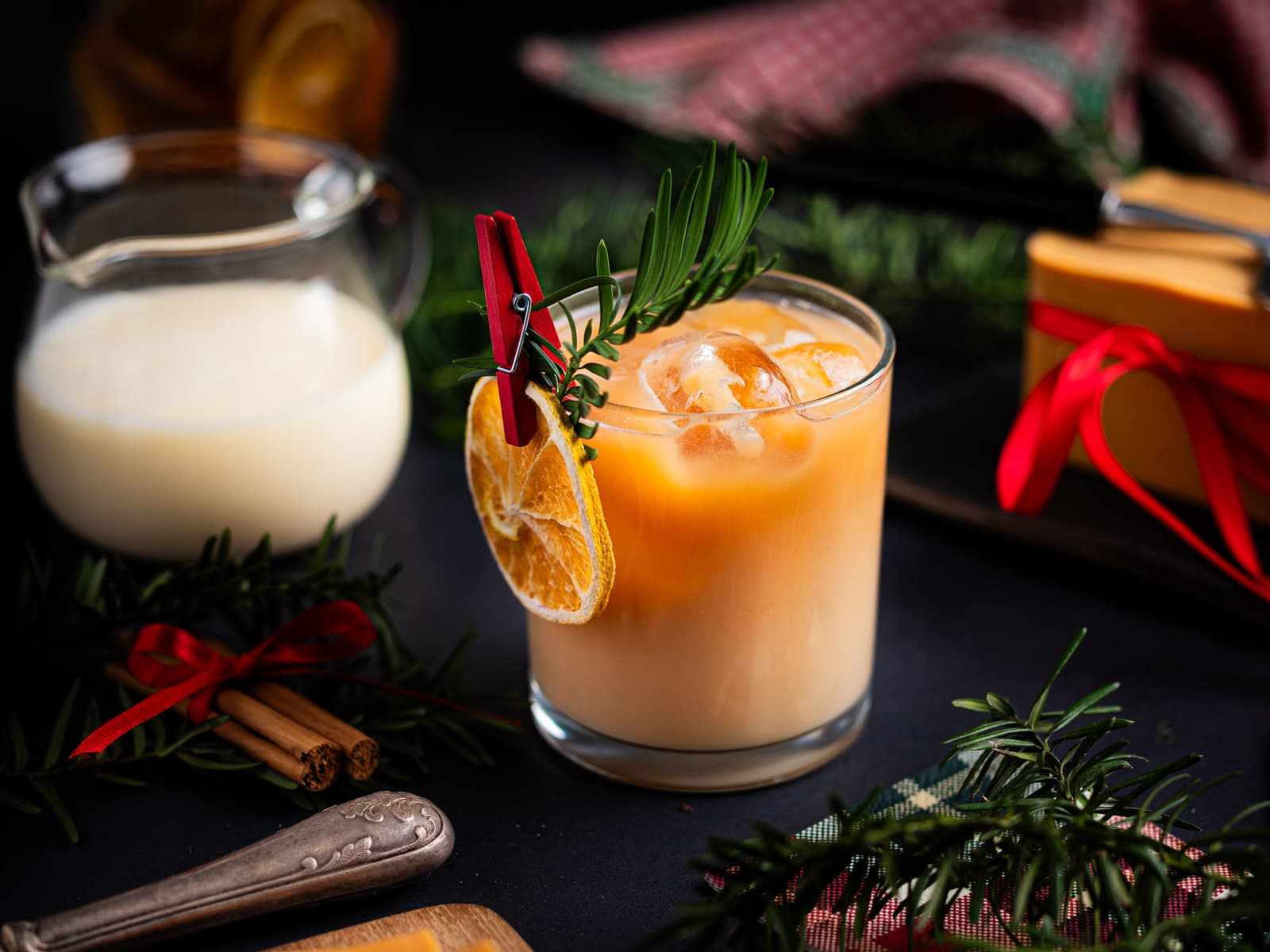 Iskaffe med julebrunost