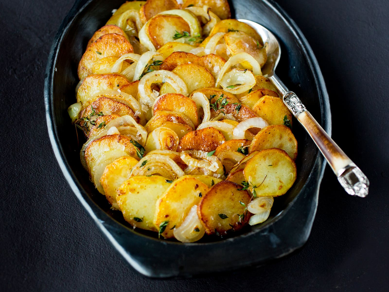 Løk- og timianpoteter