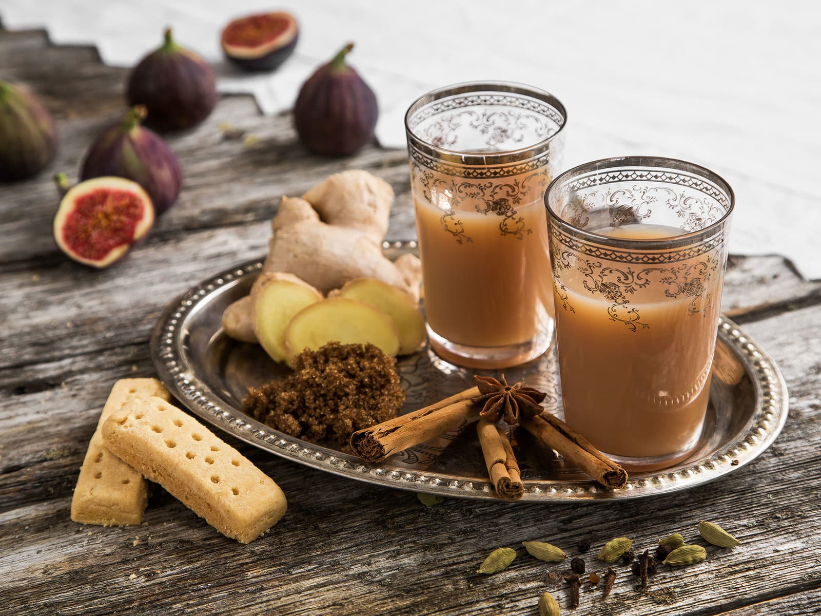 Hjemmelaget Chai latte