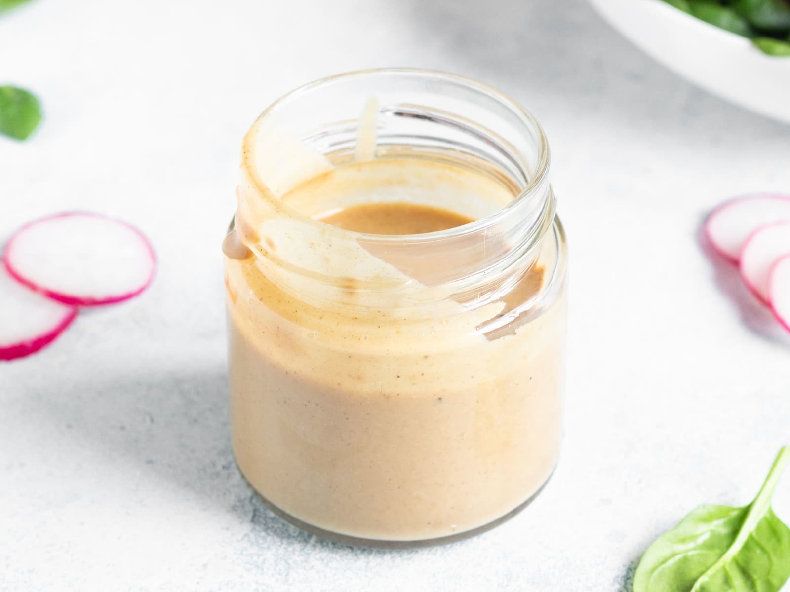 Enkel tahinidressing