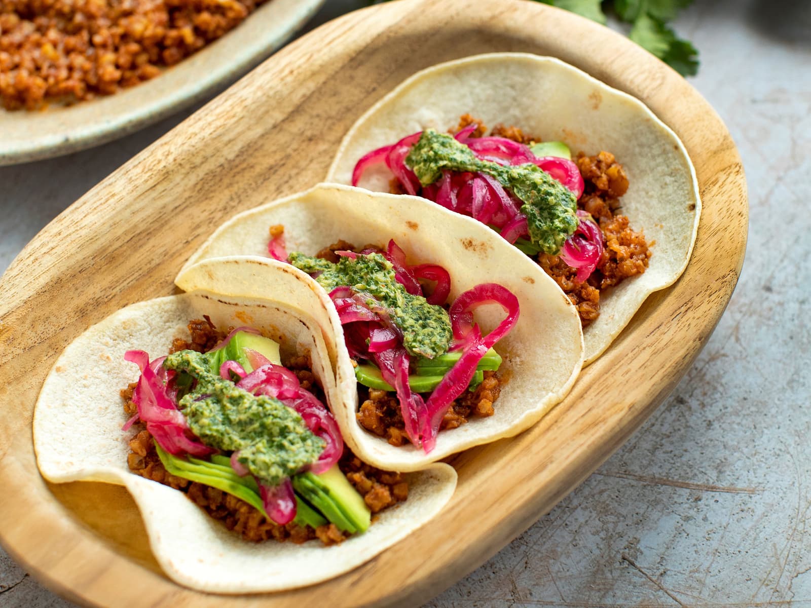 Lage Vegetar Taco