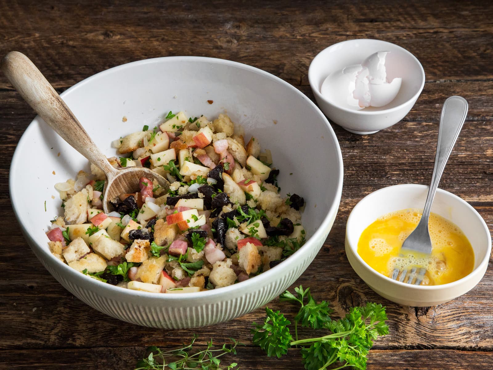 Ingredienser Som Må Forberedes Bilde