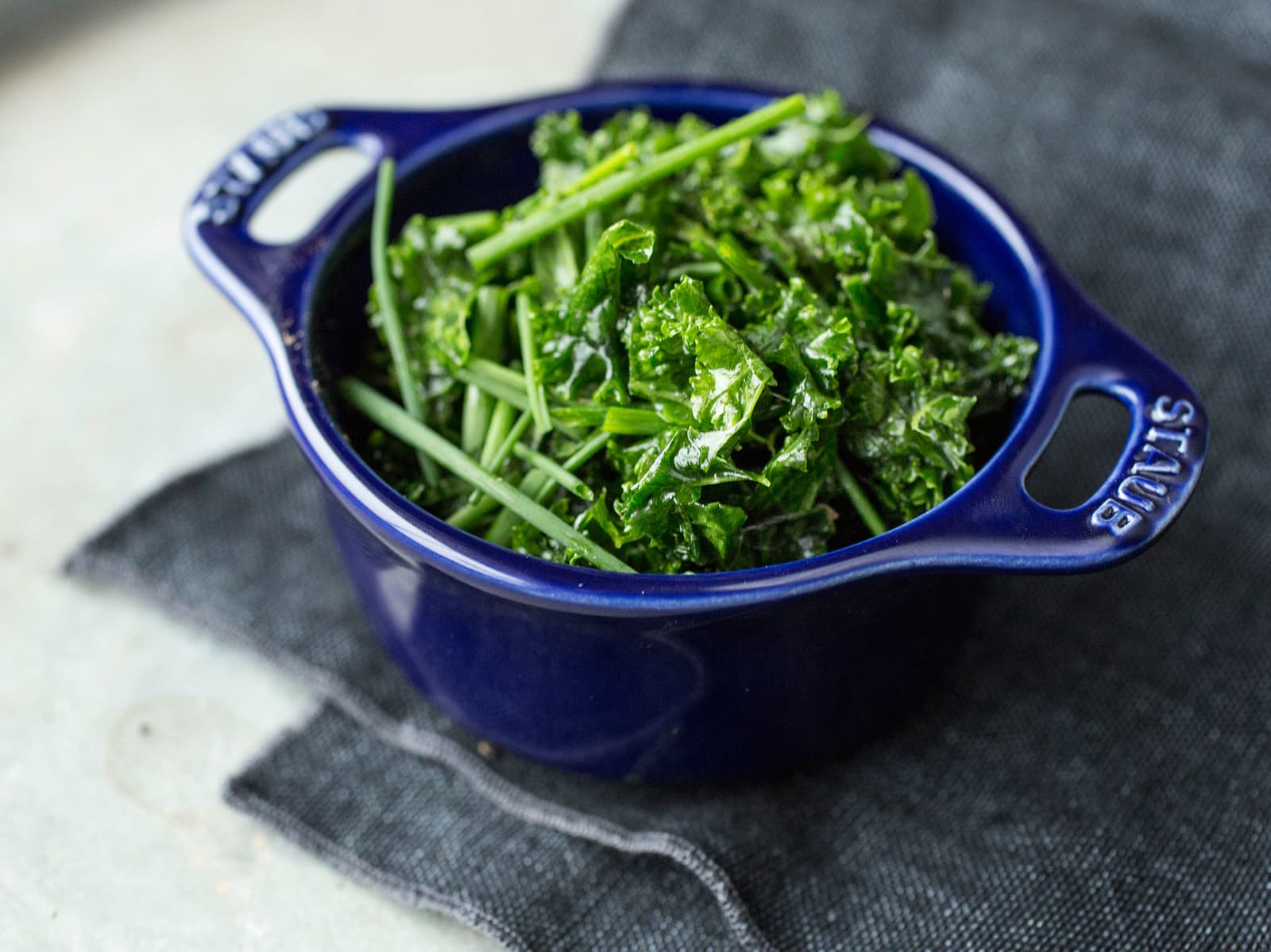 Smørdampet grønnkål