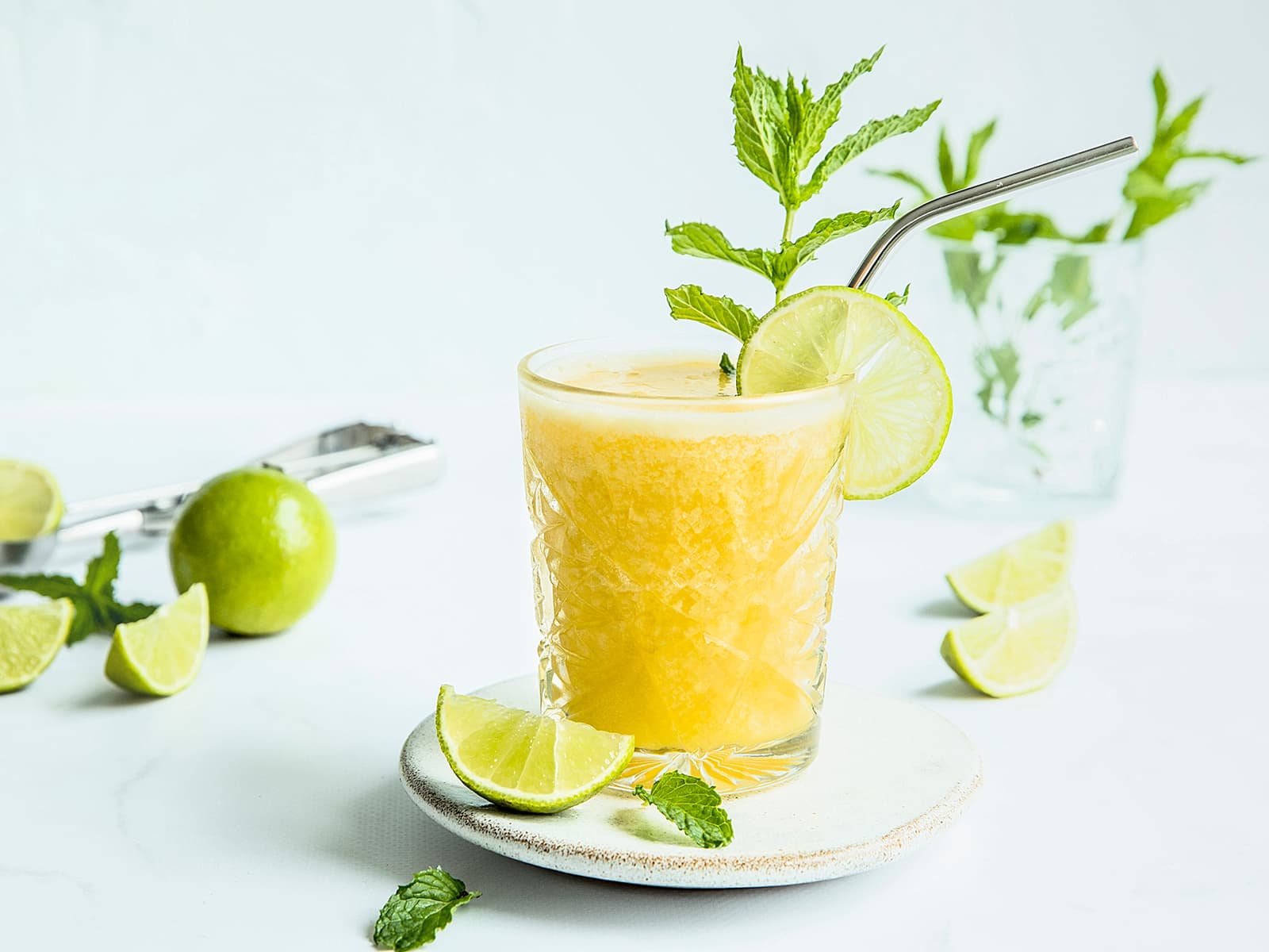 Alkoholfri mango daiquiri