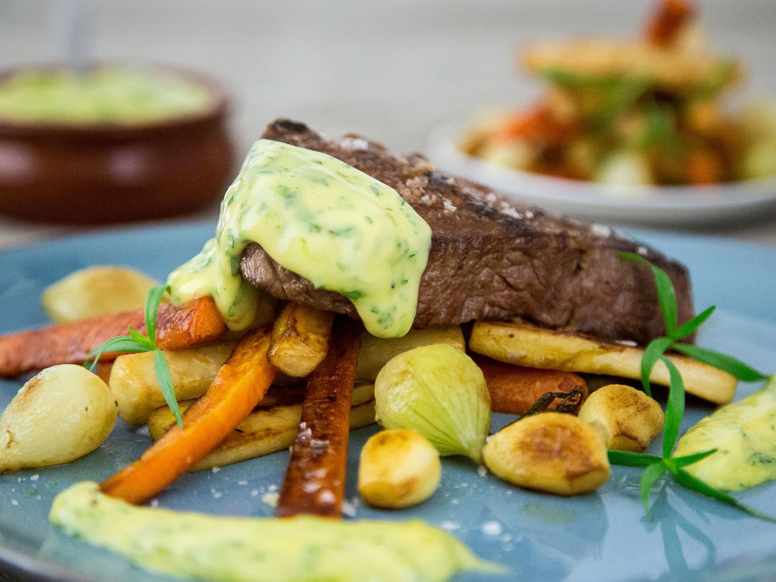 biff med bearnaise oppskrift