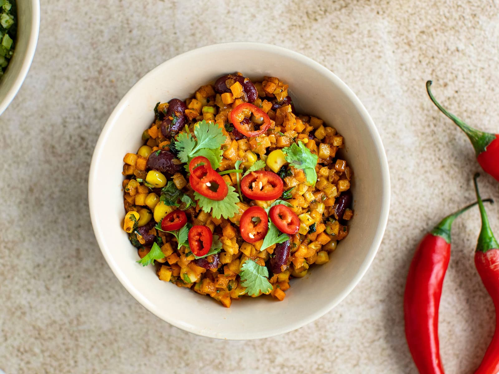 Tex mex grønnsaksris