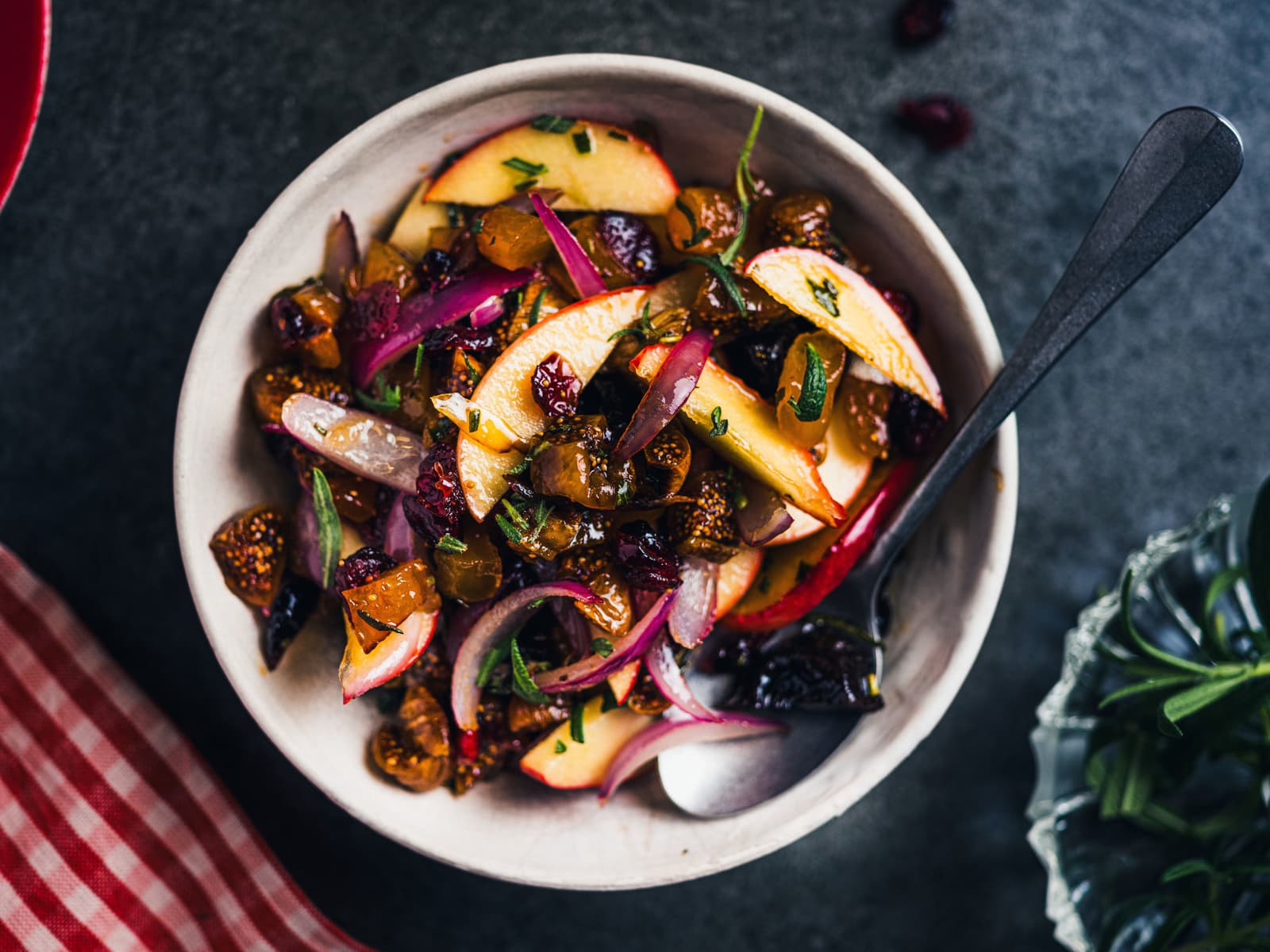 Stuffing til kalkun med frukt