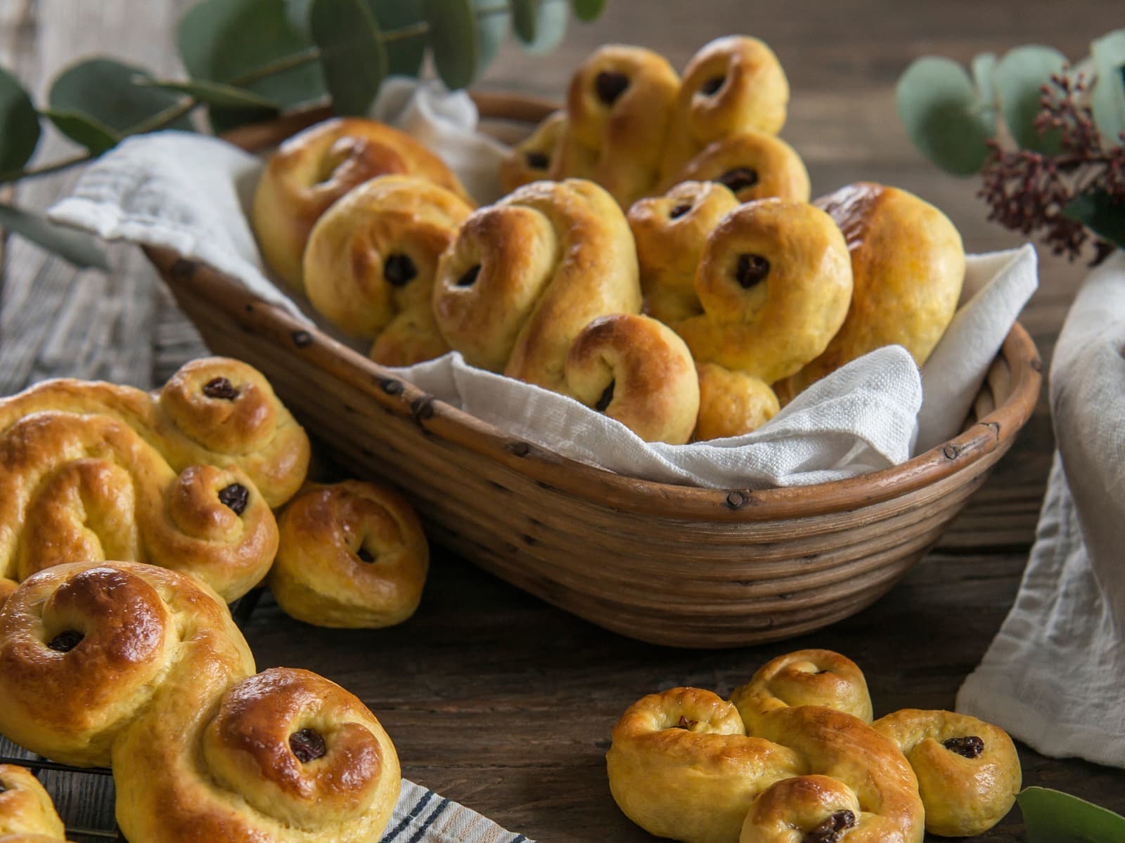 Glutenfrie lussekatter