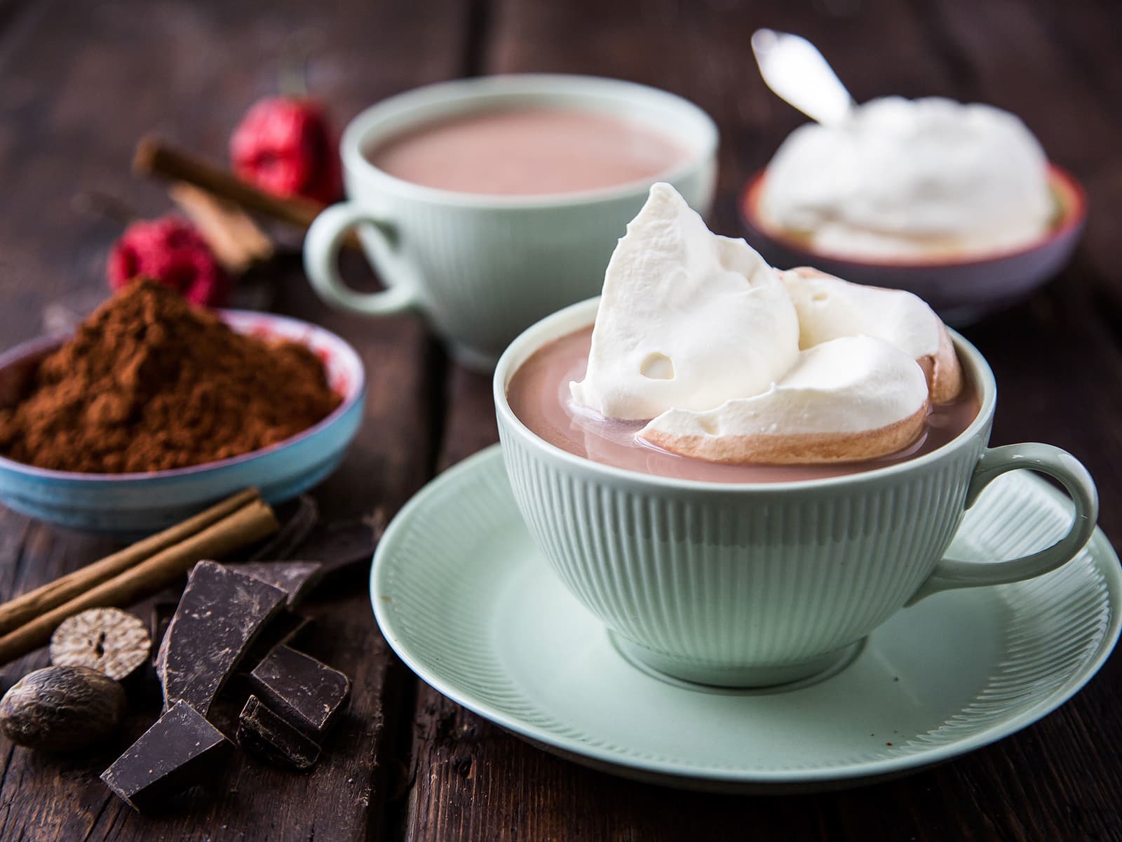 Varm kakao med krem | Oppskrift | Meny.no