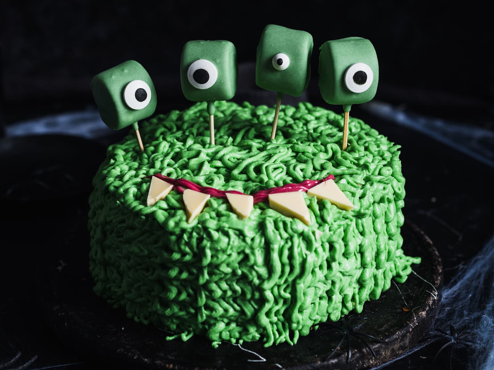 Monsterkake til Halloween