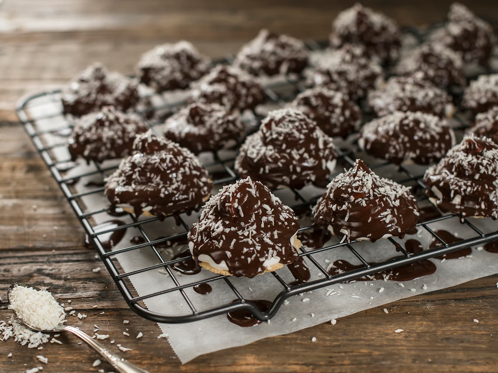 Kokosbolle Presentasjon