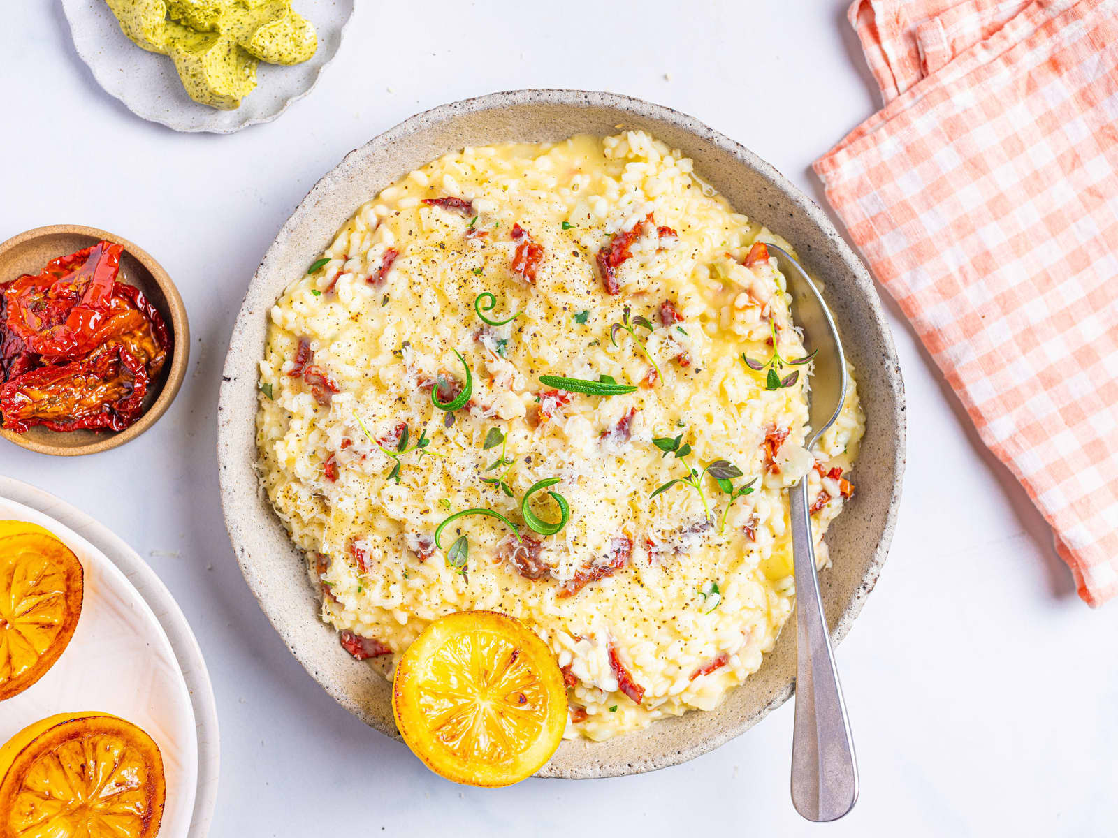 Risotto med soltørket tomat