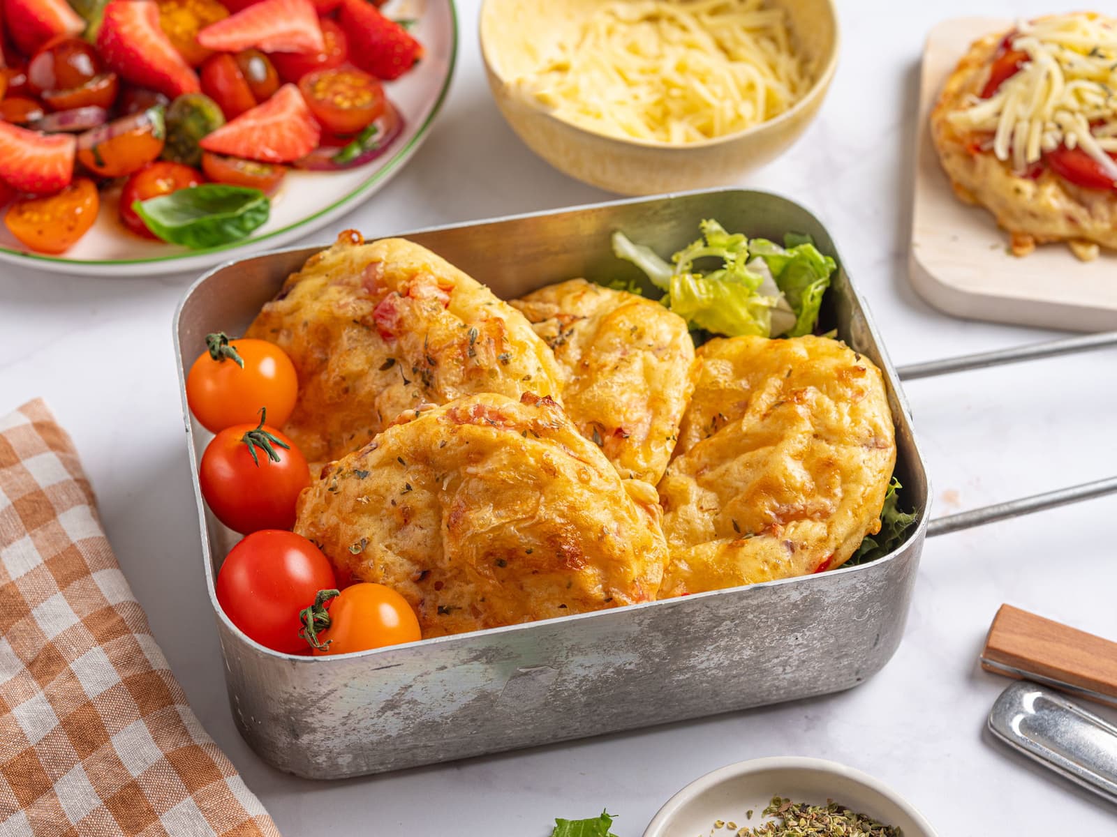 Glutenfrie pizzaboller
