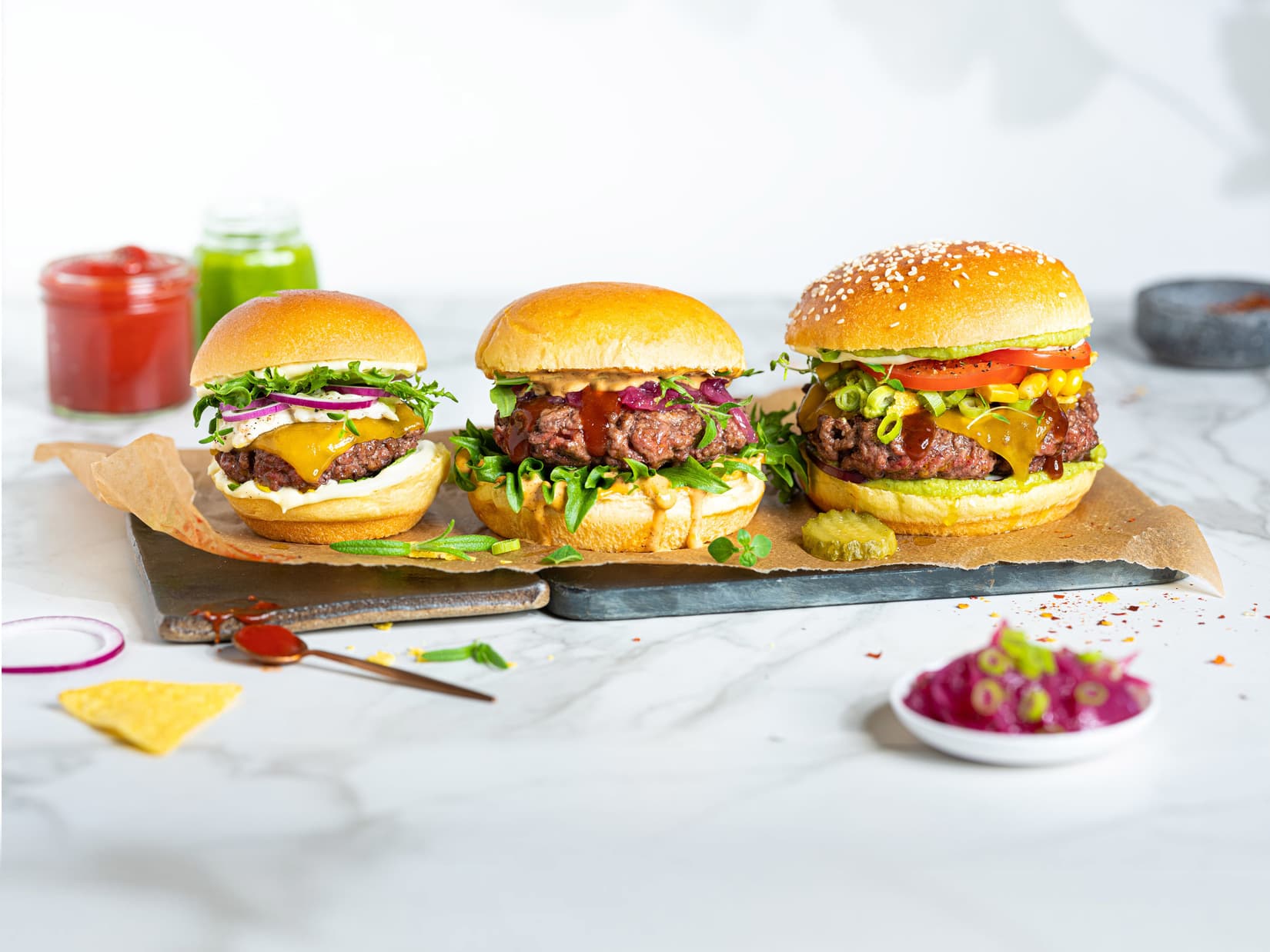 beste burgern hjemme oppskrift