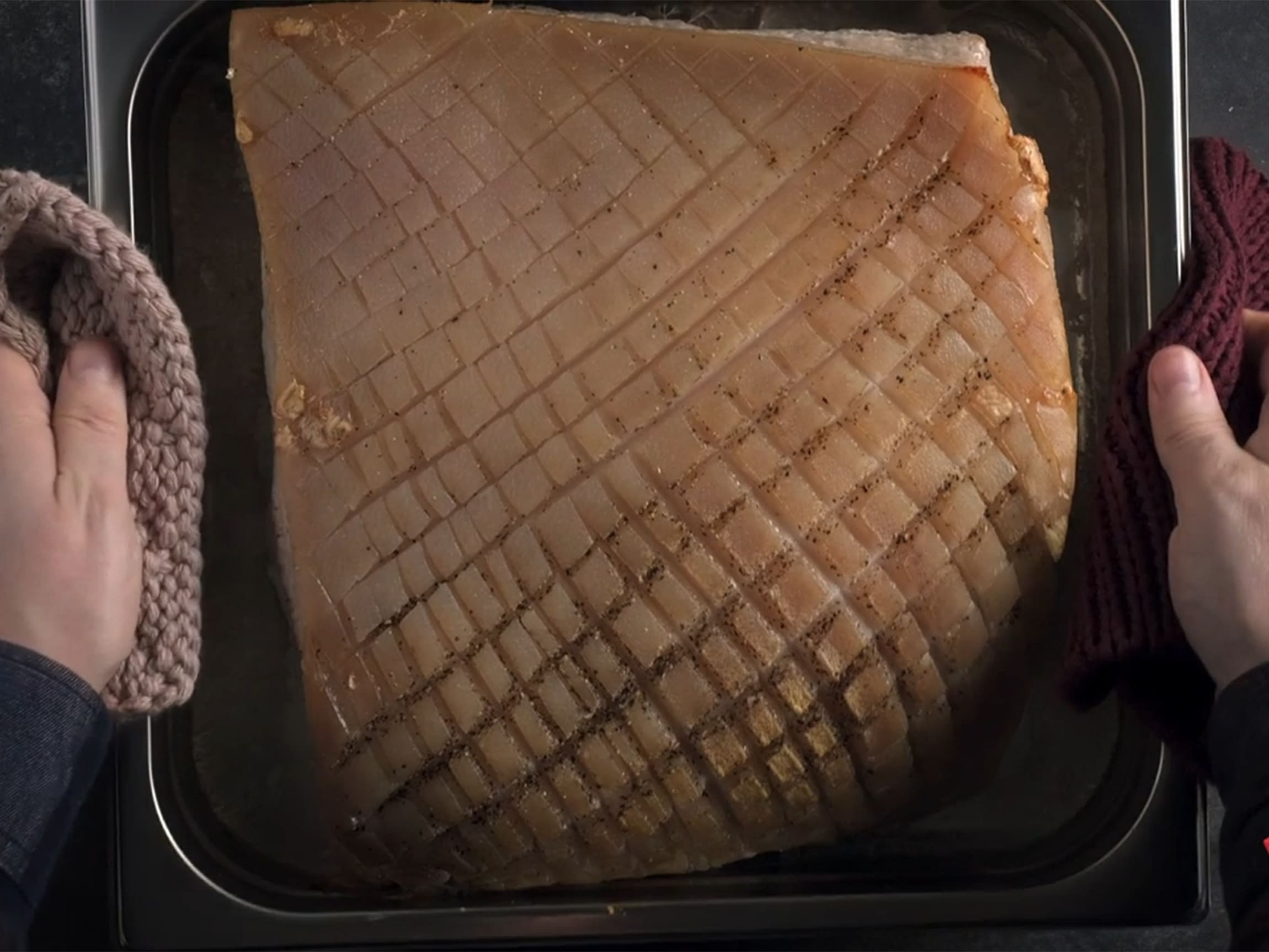 slik steker du ribbe med spro svor video meny no