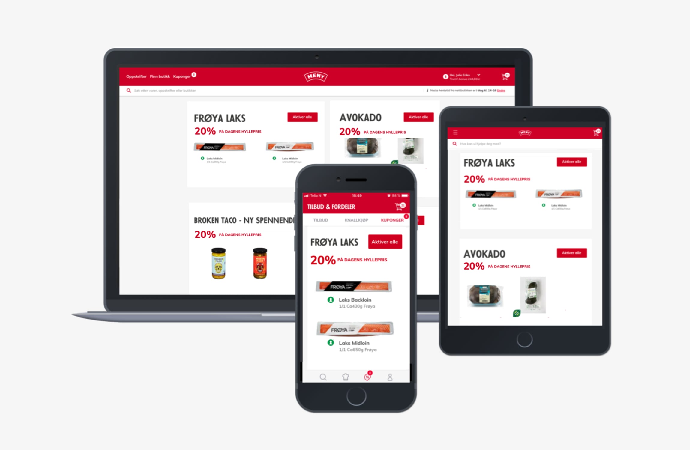 Sporsmal Og Svar Om Kuponger Meny No