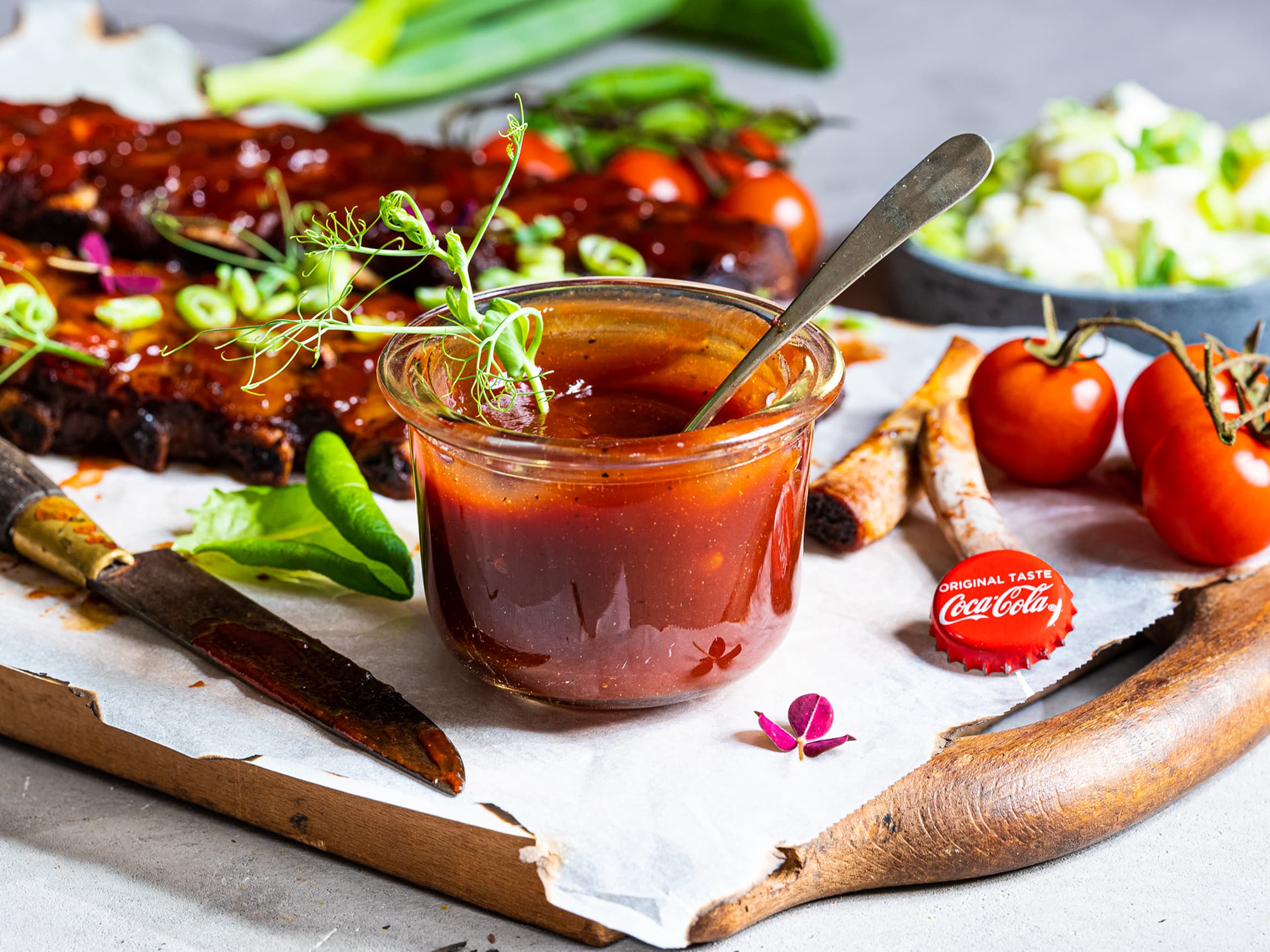 Cola And Soy Bbq Sauce