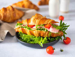 Croissanter med forskjellige fyll