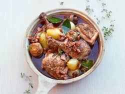 Klassisk coq au vin