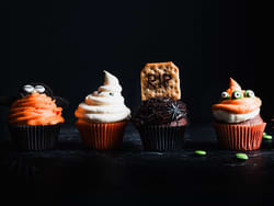 Halloween muffins