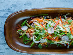 Sprø asiatisk salat