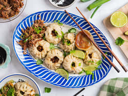 Steam buns med pulled pork