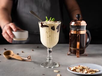 Kaffe milkshake oppskrift