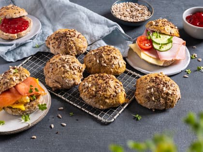 Skinke muffins oppskrift