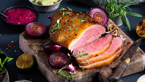 Angusbiff på grillen