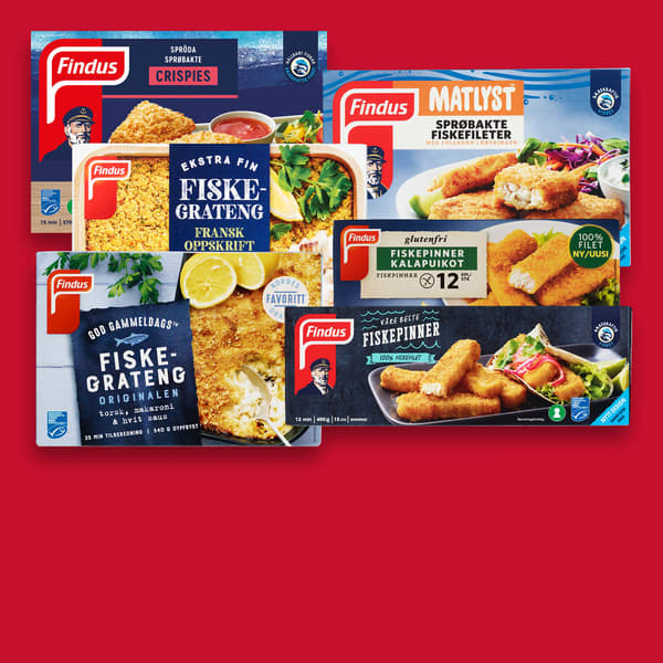 Findus fisk -30%