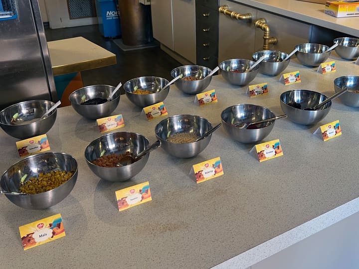 Testing av smakskombinasjoner