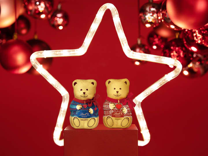 Til jul skapte de Lindt TEDDY som et symbol på omsorg, kjærlighet og vennskap. 